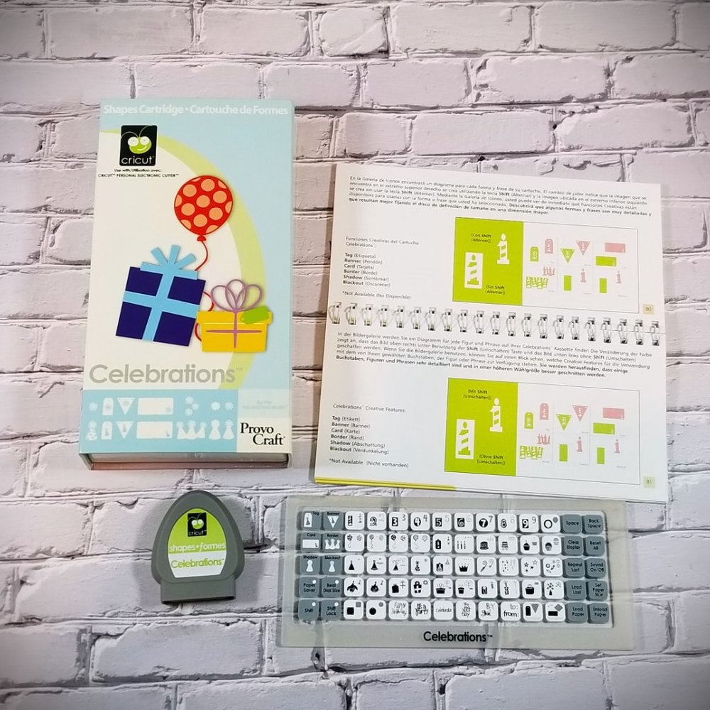 Cricut - Celebrations - Provo Craft 2006